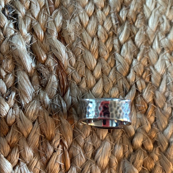 “Silpada” 9.25 Silver and White Pearl Ring size 7 - Picture 4 of 6